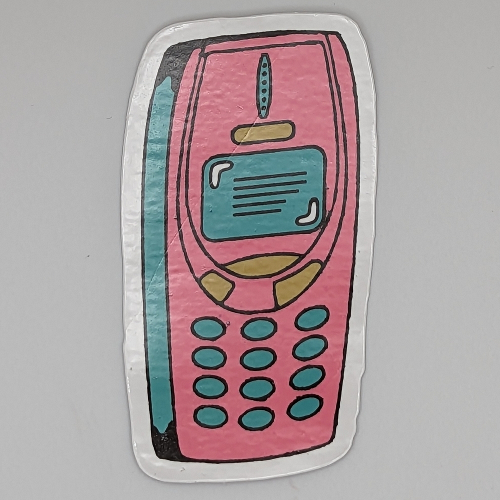 Cordless Telephone Sticker